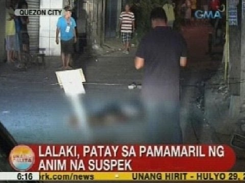 UB: Lalaki, patay sa pamamaril ng 6 na suspek sa QC