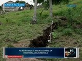 Saksi: 45 pamilya sa Santa Fe, Cebu, inilikas dahil sa hinihinalang sinkhole