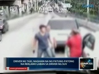 SUV ng motoristang nanutok ng baril sa taxi driver, tukoy na ng LTO kung kanino nakarehistro