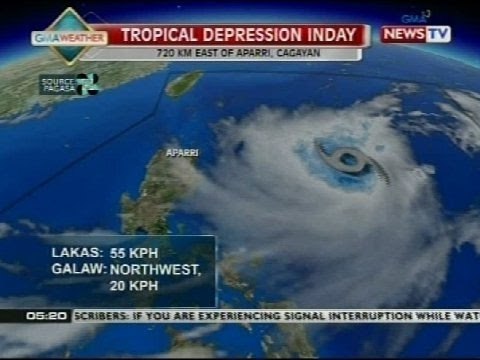QRT: Bagyong Inday, hindi inaasahang magla-landfall at wala pang epekto sa bansa