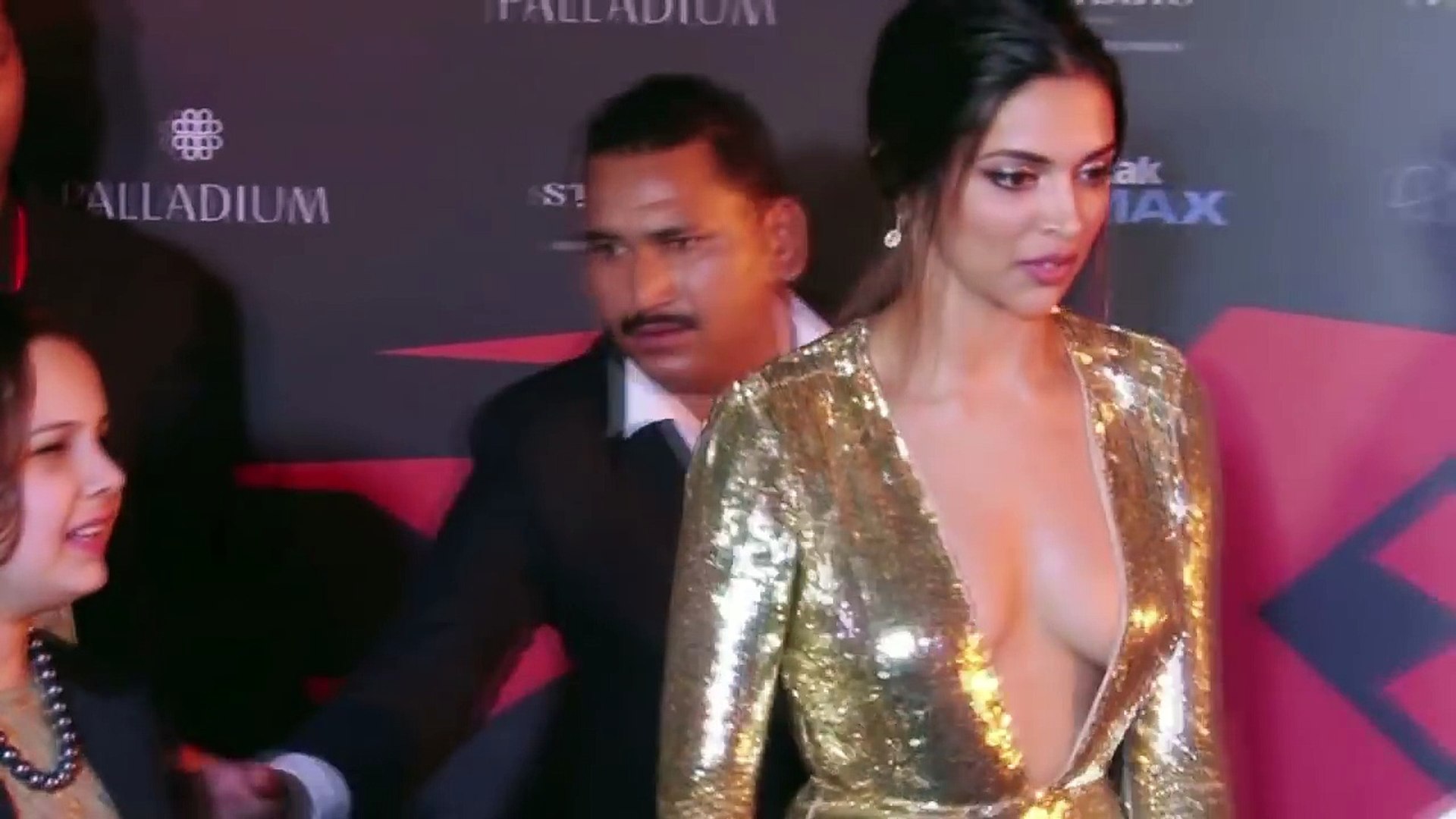 Deepika Padukone Exposes Deep Cleavage In XXX Return of Xander Cage Movie  Promotion _ 2017
