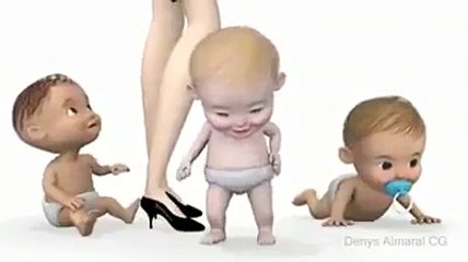 Funny latest dance by cartoon baby 2017 by Dailyfan