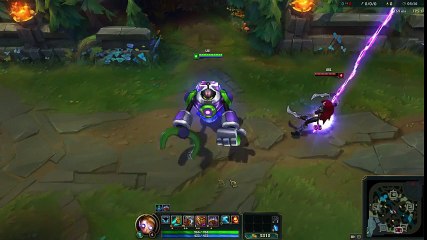 Battle Boss Blitzcrank Skin Spotlight - League of Legends funny bunny