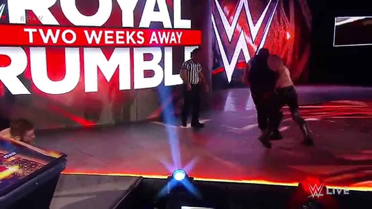 WWE Raw, Jan. 16, 2017