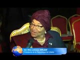 RTI1/‪Politique- la Présidente Ellen Johnson rencontre la Communauté libérienne en Côte d'Ivoire‬