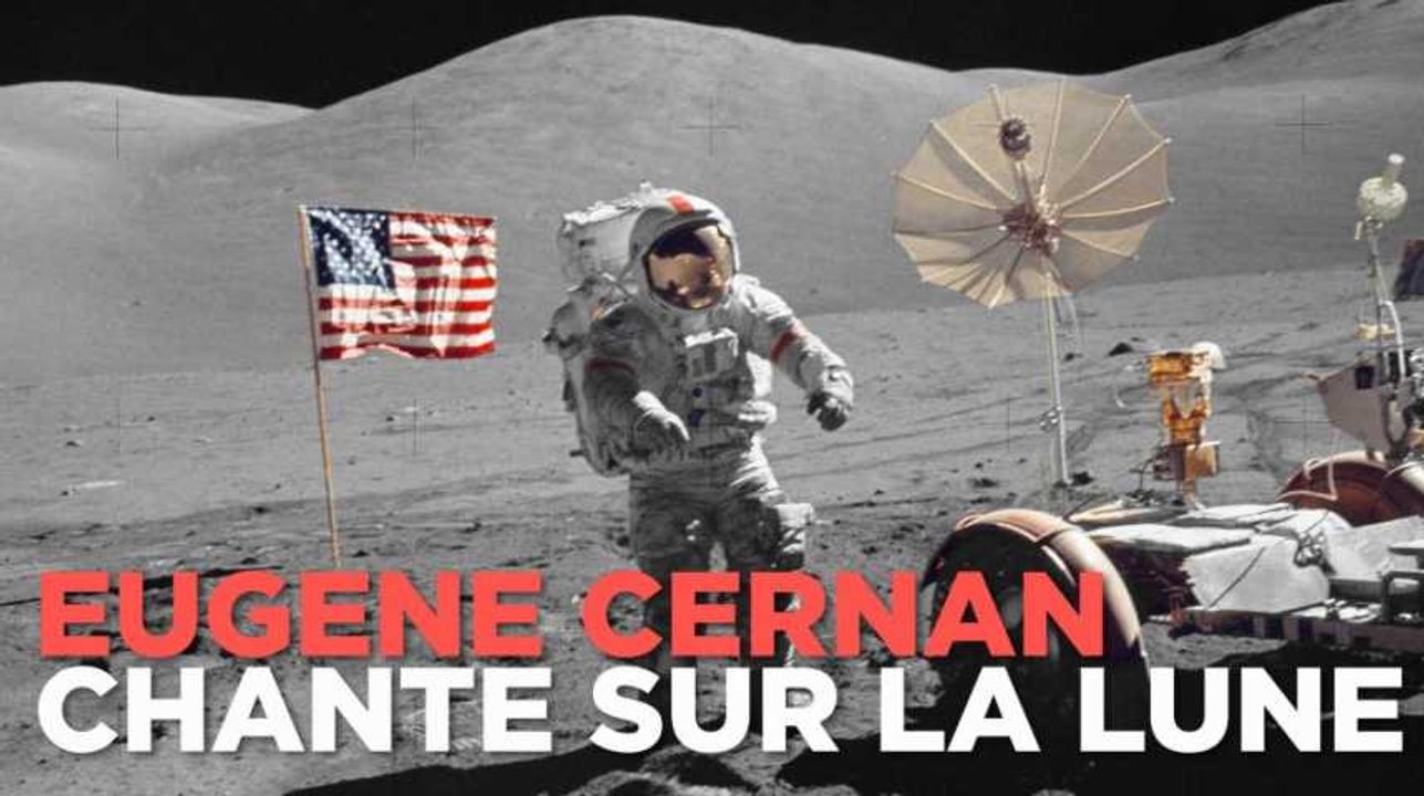 Ecoutez chanter sur la lune le dernier homme à...