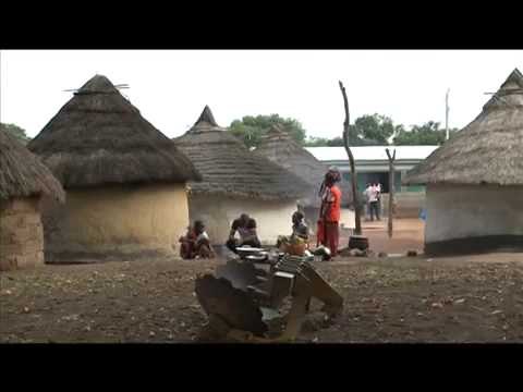 RTI / Denguele visite du Président: inauguration du centre de santé Nabintou CISSE