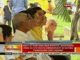 PNoy at kanyang mga kapatid, nagpamisa para sa 5th death anniversary ni dating Pangulong Cory Aquino