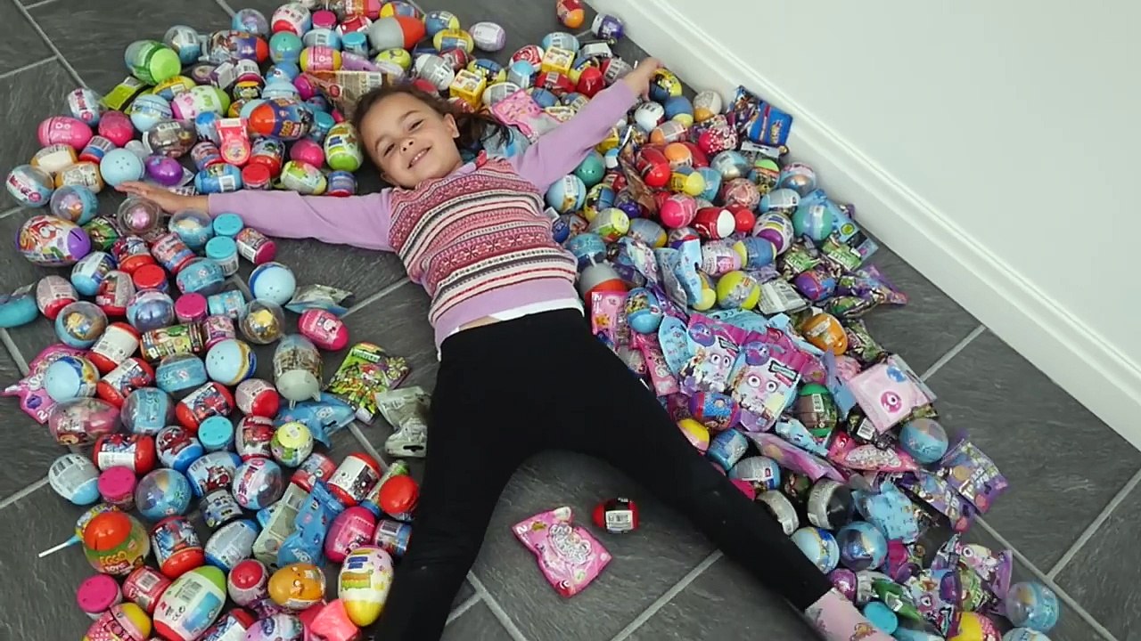 Learn Numbers Huge Surprise Eggs 1-10 for Kids! Numbers Counting to 10 with Disney Surprise Toys