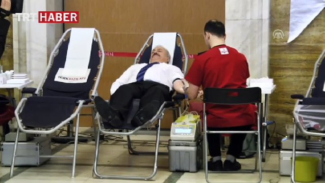 TBMM'den Kızılay'ın kan bağışı kampanyasına destek