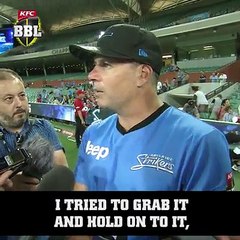 Hodge on Nevill bat hitting accident