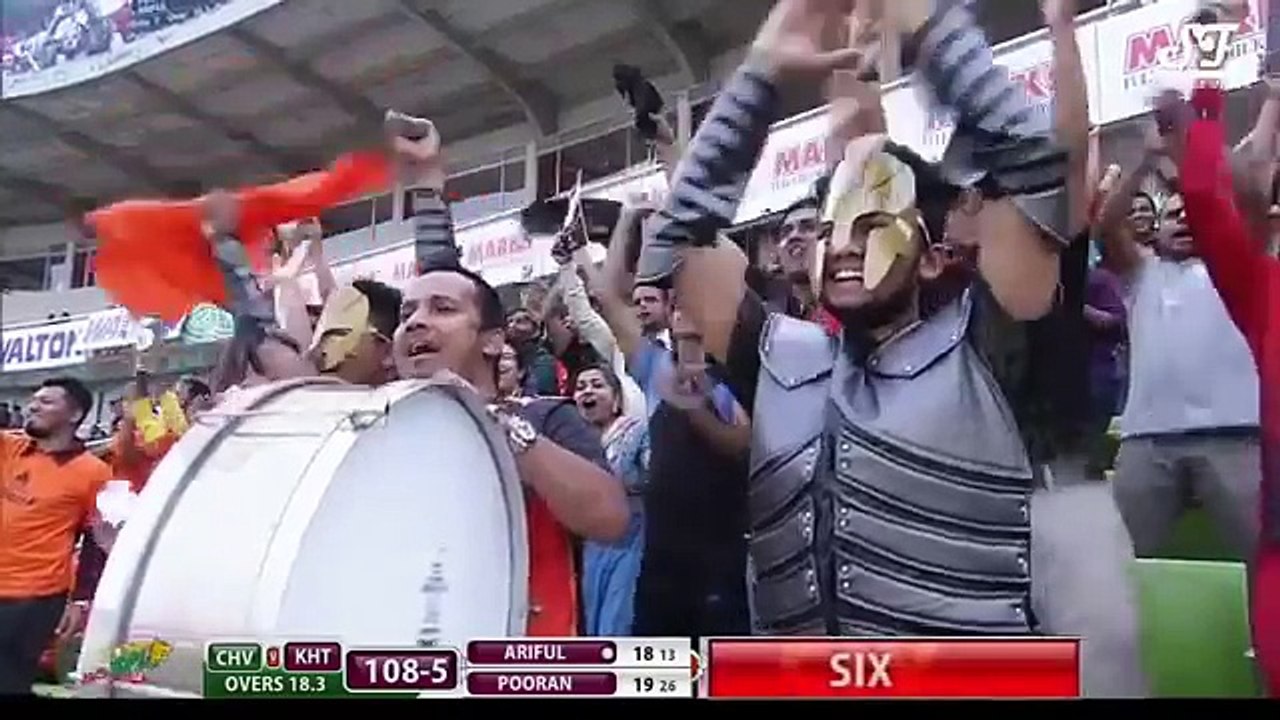 BPL 2016 Match 8 - Khulna Titans VS Chittagong Vikings Highlights