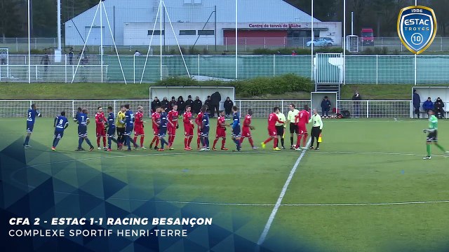 [CFA 2] Estac 1-1 Racing Besançon : Les buts