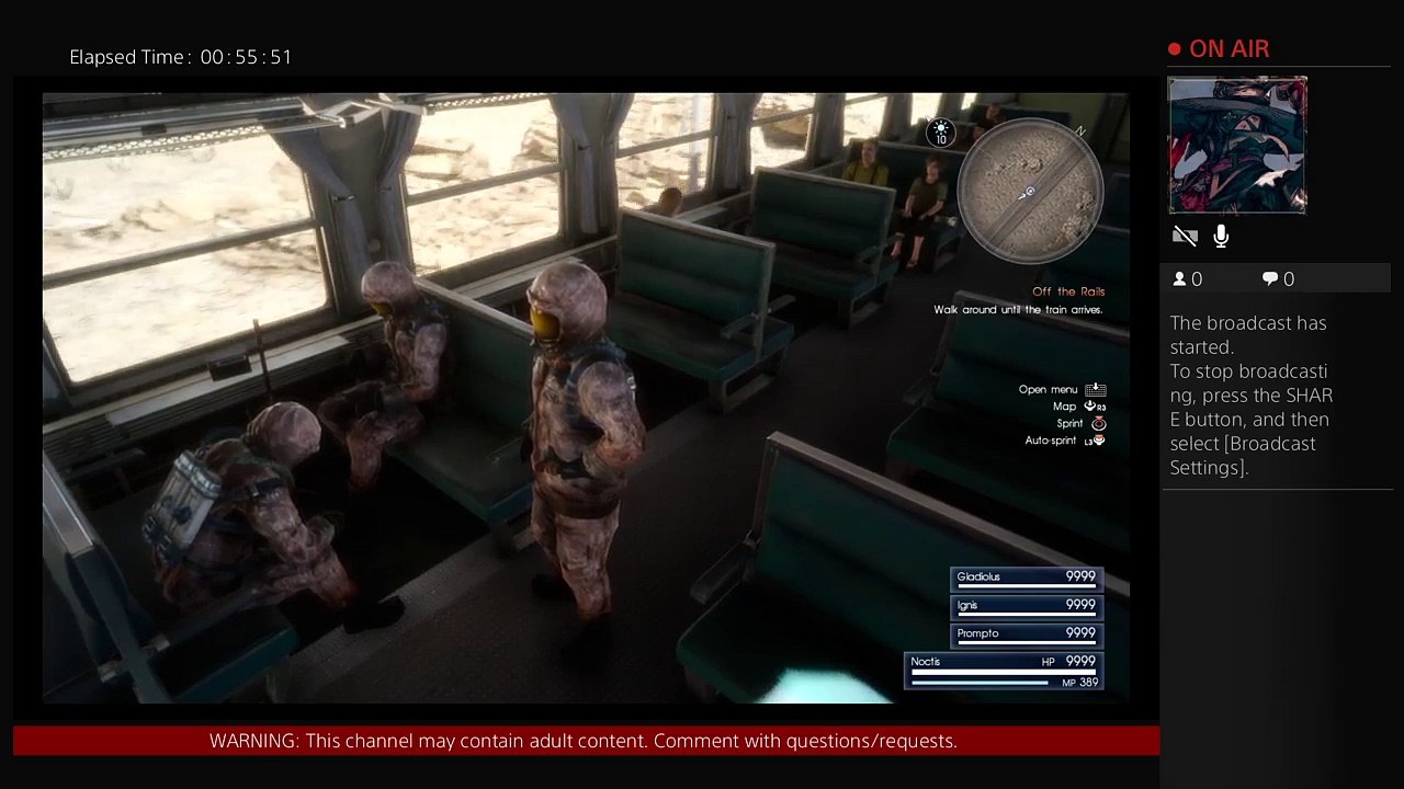 Late night with Final Fantasy XV - story progession (16)