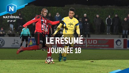 Championnat National : tous les buts de la 18e journée