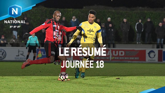 Championnat National : tous les buts de la 18e journée