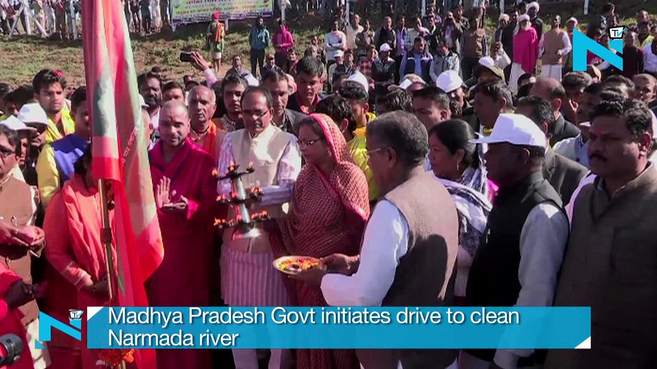 Madhya Pradesh Govt initiates drive to clean Narmada river 