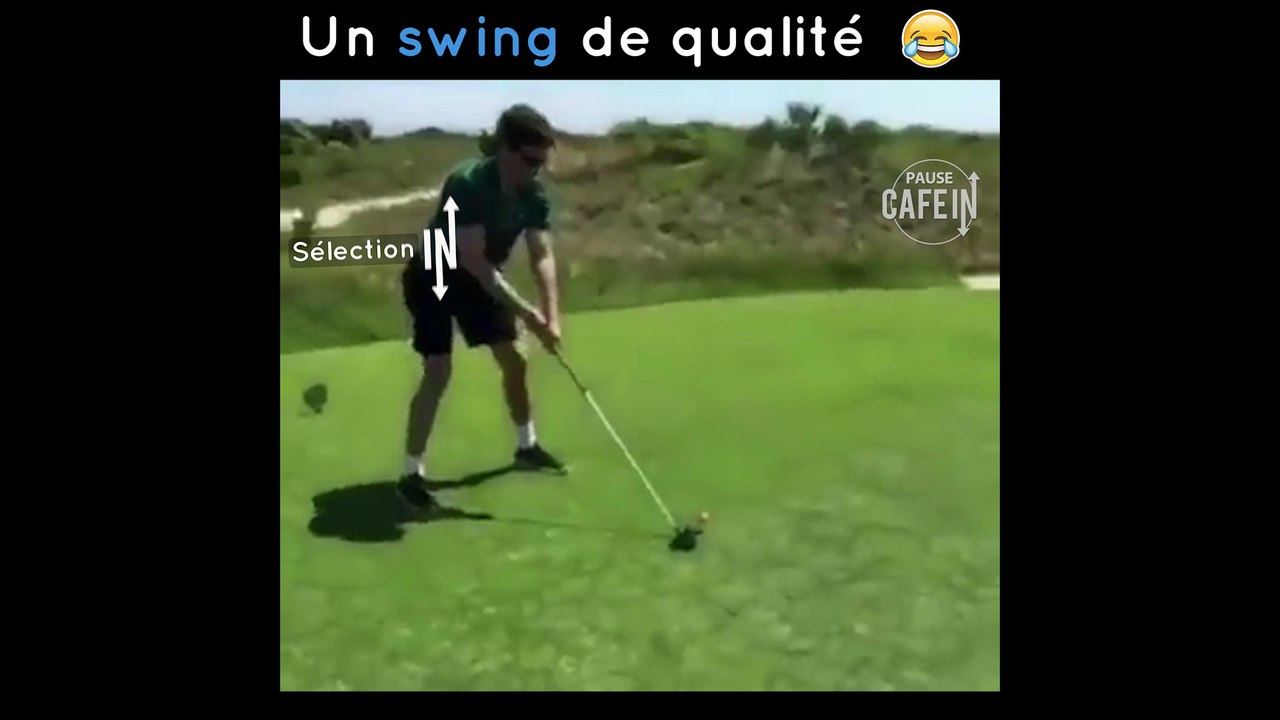 Un magnifique fail en golf !