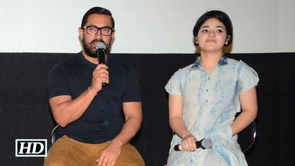 “Leave Zaira Alone”- Angry Aamir URGES CRITICS