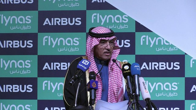 شركة طيران ناس السعودية وقعت اتفاقا لشراء ثمانين طائرة ايرباص