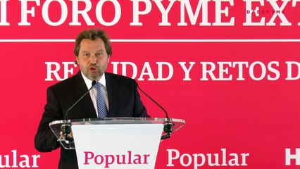 Ángel Ron en el III Foro BasePyme Extremadura