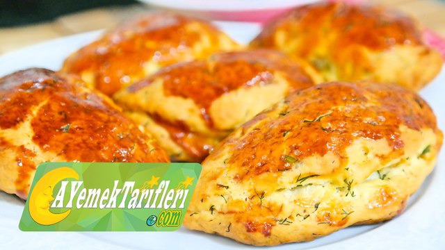 Dereotlu Poğaça Nasıl Yapılır? | Peynirli Dereotlu Poğaça Tarifi | Mayalı Dereotlu Poğaça