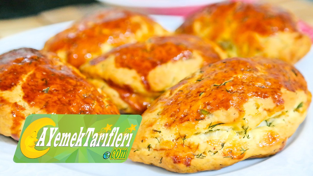 Dereotlu Poğaça Nasıl Yapılır? | Peynirli Dereotlu Poğaça Tarifi | Mayalı Dereotlu Poğaça