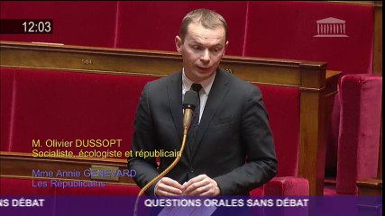 Question au Gouvernement sur l'opportunité de construire un pont sur le Rhône entre le nord de la Drôme et de l'Ardèche
