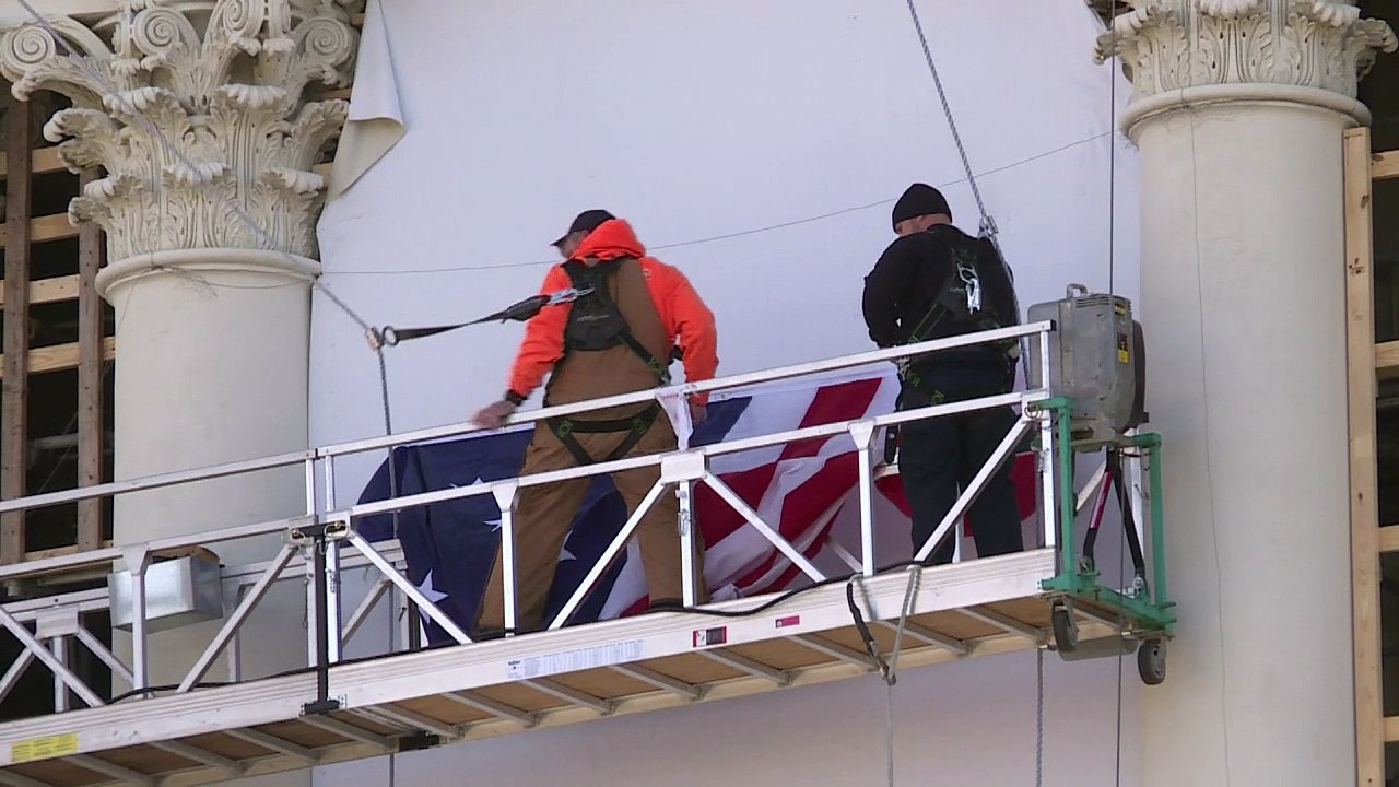 Countdown zu trumps vereidigung