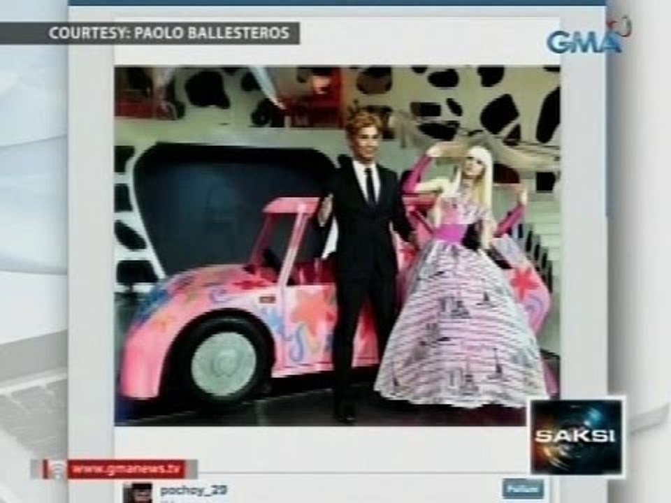 Saksi: Marian Rivera at Paolo Ballesteros, nagbihis ala-Barbie at Ken