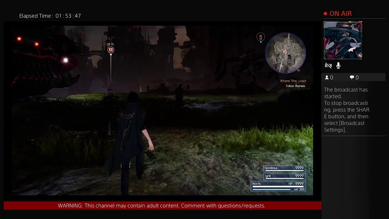 Late night with Final Fantasy XV - story progession (41)