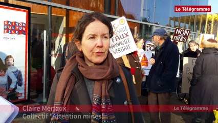 Pontivy. Les opposants aux projets miniers prêts à accueillir Macron