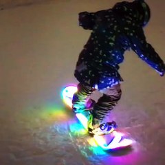 Snowboard, la nouvelle planche qui illumine votre jeu…