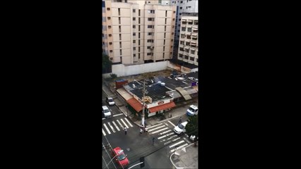 Explosão em restaurante na Praia da Costa