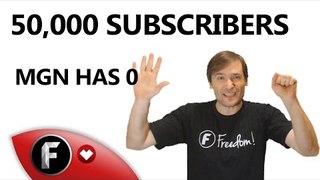 ★ 50,000 Freedom! subscribers - MGN has 0
