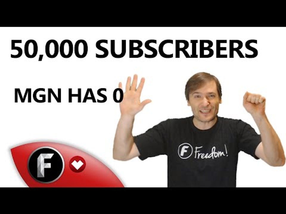 ★ 50,000 Freedom! subscribers - MGN has 0