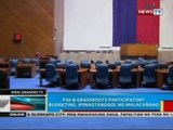 BP: P20-B Grassroots Participatory Budgeting, ipinagtanggol ng  Malacañang