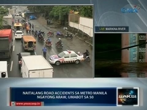 Saksi: C5 accident kung saan isa ang nasawi, kabilang sa 50 naitalang road accidents sa Metro Manila