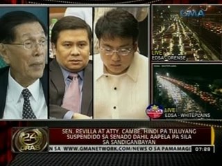 Sen. Revilla at Atty. Cambe, hindi pa tuluyang suspendido sa Senado