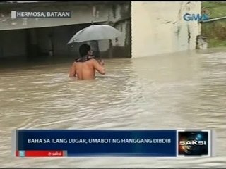 Saksi: Ilang lugar sa Dagupan, Pangasinan at Hermosa, Bataan, binaha
