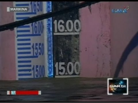 Mga nakatira malapit sa Marikina River, inalerto matapos umakyat sa 15 metro ang antas ng tubig