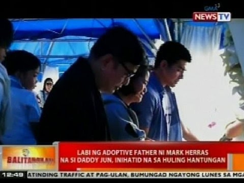 BT: Labi ng adoptive father ni Mark Herras na si Daddy Jun, inilibing na