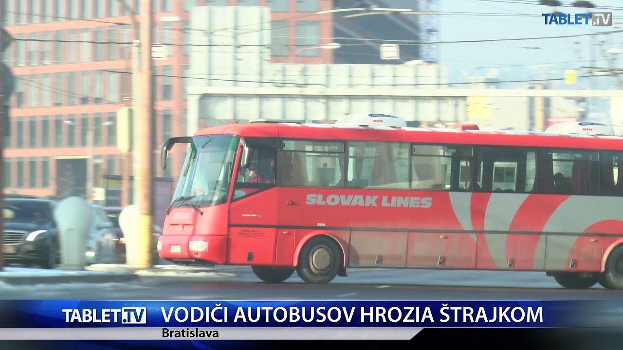 Vodiči autobusov hrozia štrajkom