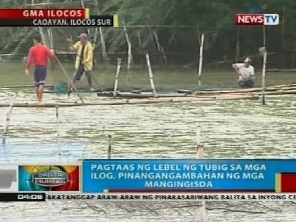 BP: Ilang bahagi ng Ilocos Region, apektado ng malakas na ulang dala ng habagat