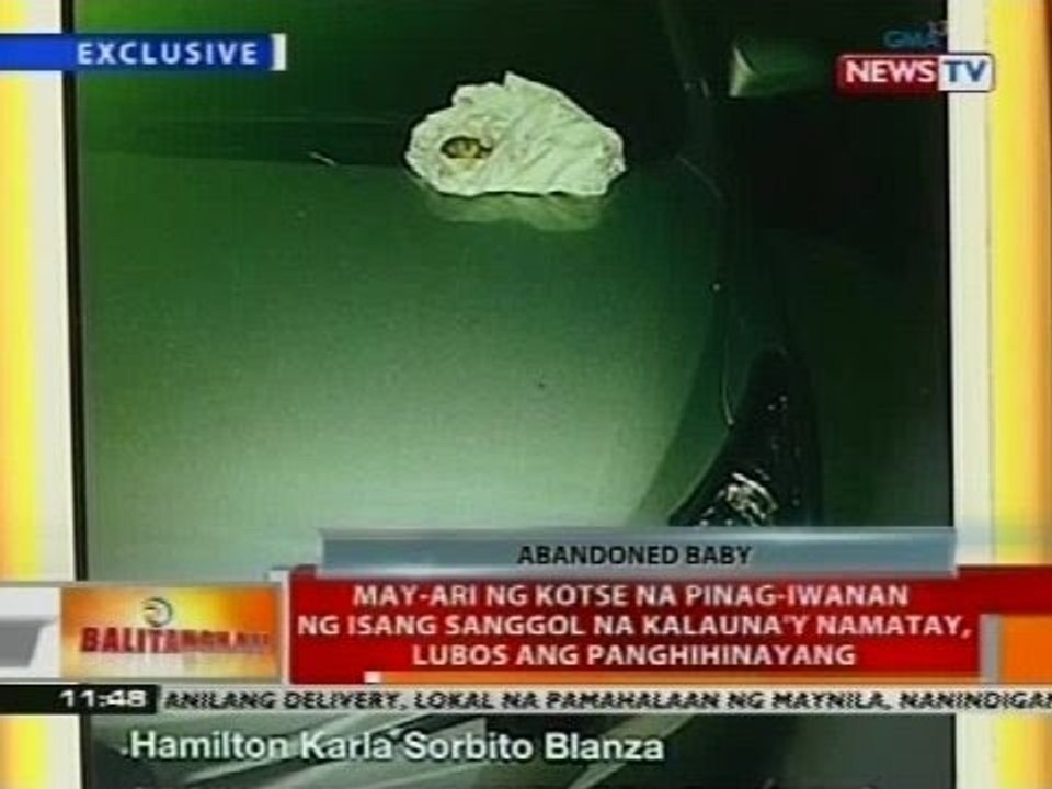 Mag-ari ng kotse na pinag-iwanan ng isang sanggol na kalauna'y namatay, lubos ang panghihinayang