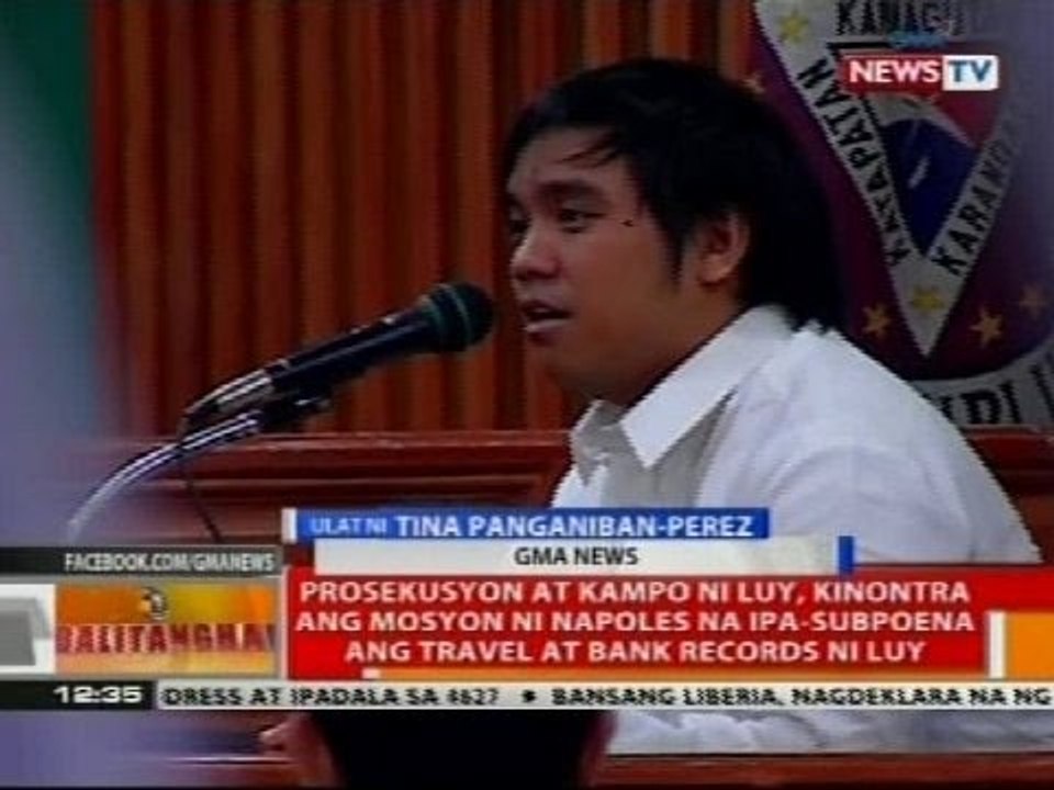 Luy, iginiit na binigyan niya ng P20-M kickback si Atty. Cambe para umano kay Sen. Revilla