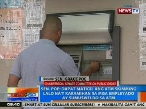 NTG: Panayam kay Sen. Grace Poe kaugnay sa ATM skimming