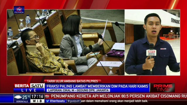 7 Fraksi Serahkan DIM ke Pansus RUU Pemilu