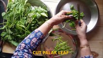 Corn Palak Subzi by K For Kitchen (corn spinach dish)