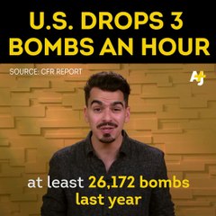 The U.S. bombed 7 countries last year. Can you name them all